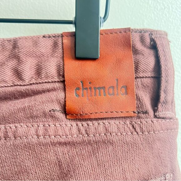 Chimala Chimalayan Japan Selvedge Denim Redish brown Low Rise Size 27 - Picture 5 of 7